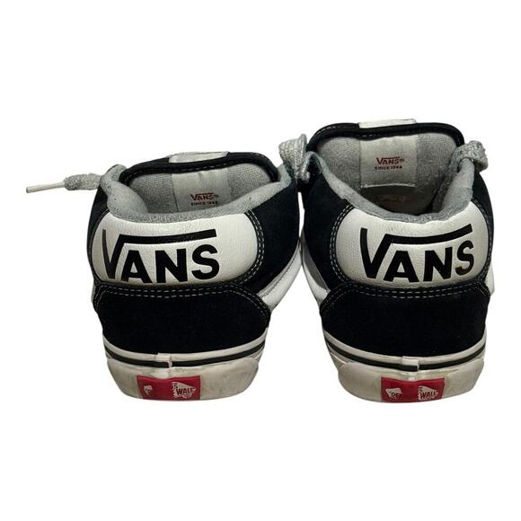 Vans Sk8-Hi Black MTE Mid Suede Canvas Women's 7.5 Skate Shoes Retro Sneakers - Picture 5 of 8